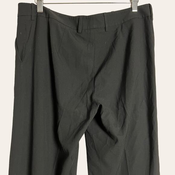 Robert Rodriguez Black Wide Leg Trouser Pants Size 10 - Picture 3 of 6